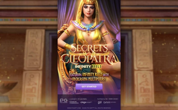 Secrets of Cleopatra Infinity Reels Theme&Design