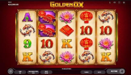 Golden Ox (Endorphina) Theme & Graphics