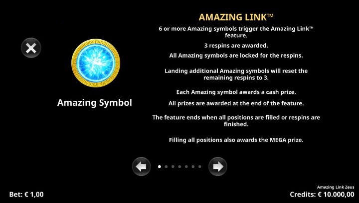 Amazing Link Zeus Amazing symbol