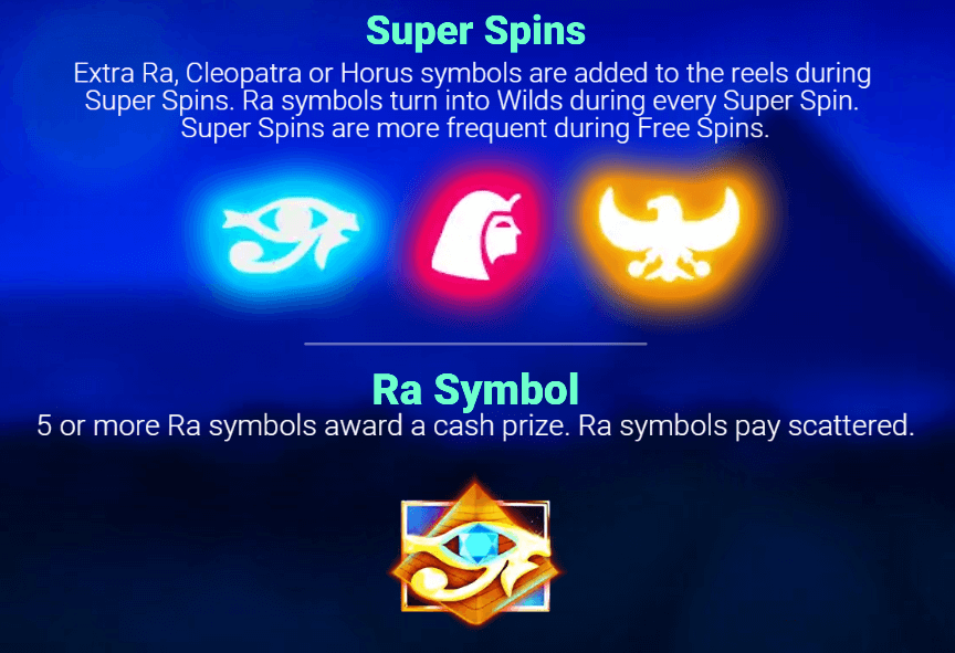 Egyptian Tombs Super Spins