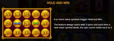 Buffalo Hold and Win Symbols