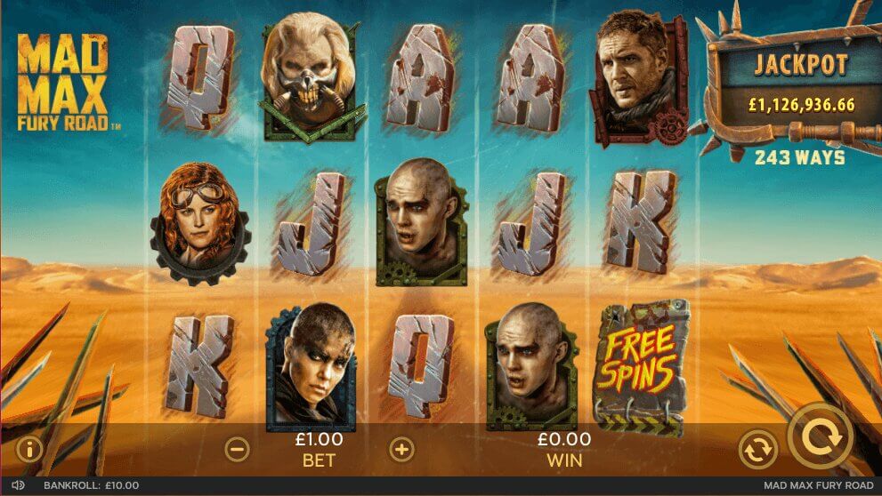 Mad Max Fury Road Theme and Design