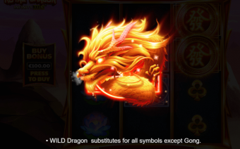 Royal Dragon Infinity Reels Wild Dragon Symbol
