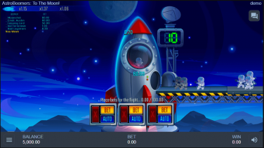 AstroBoomers: To The Moon! Theme & Graphics