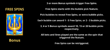 Atlantis Rising Free Spins