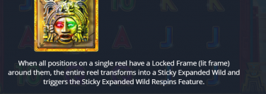 Book of Itza Sticky Expanded Wild Respins