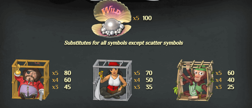 Bounty on the High Seas Symbols