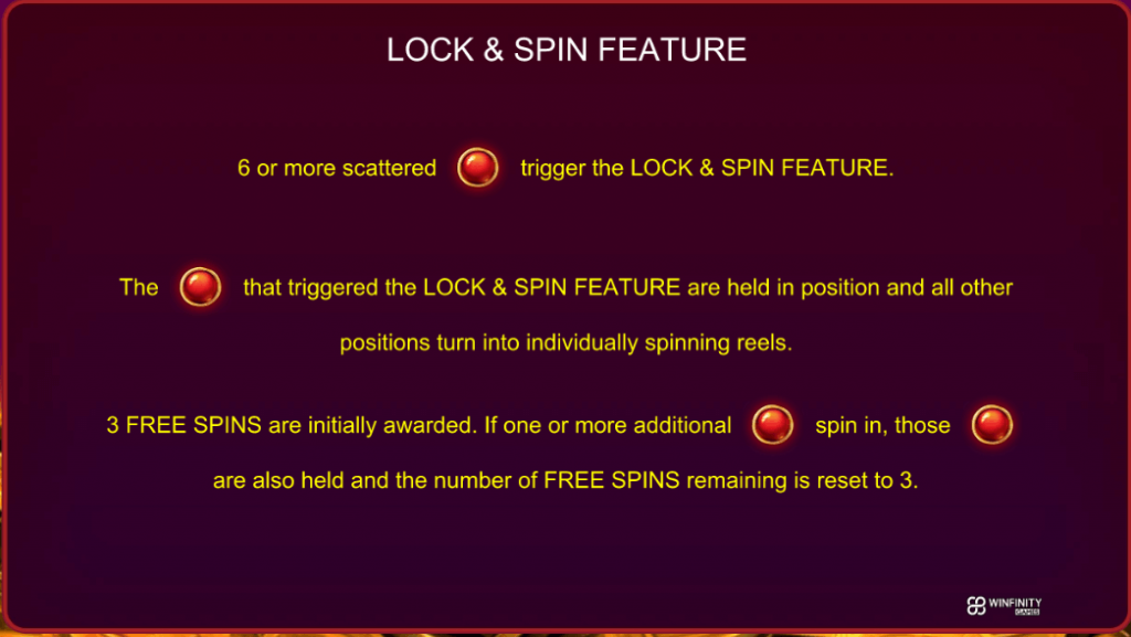 Cash Connection Sizzling Hot Lock and Spin Feature