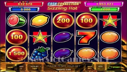 Cash Connection Sizzling Hot Theme Preview
