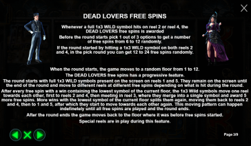 Cash Elevator Dead Lovers Free Spins
