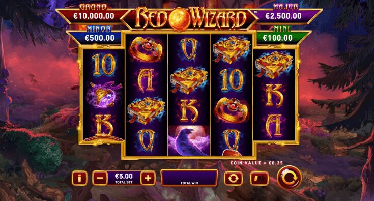 Fire Blaze Red Wizard Theme & Graphics