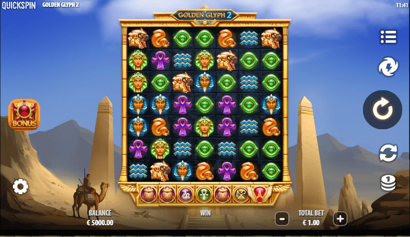 Golden Glyph 2 Theme & Graphics