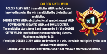 Golden Glyph 2 Wild