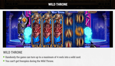 Golden Throne Wild Throne