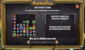 HammerFall Destruction Features