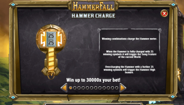 HammerFall Hammer Charge Feature