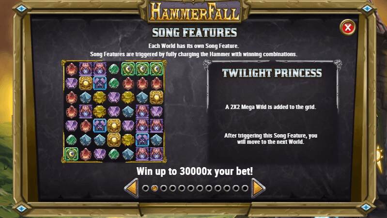 HammerFall Song Features