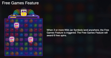 Jammin Jars 2 Bonus Features