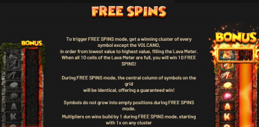 Lava Gold Free Spins