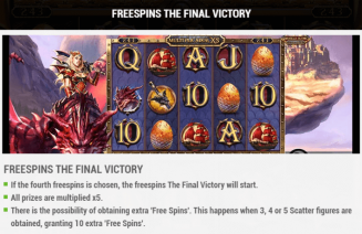 Golden Throne Freespins The Final Victory
