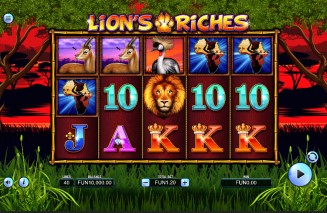 Lion's Riches Theme & Graphics