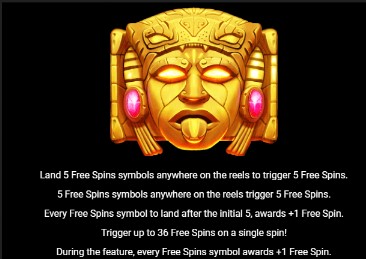 Maya U Max Free Spins