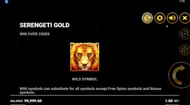 Serengeti Gold Wild