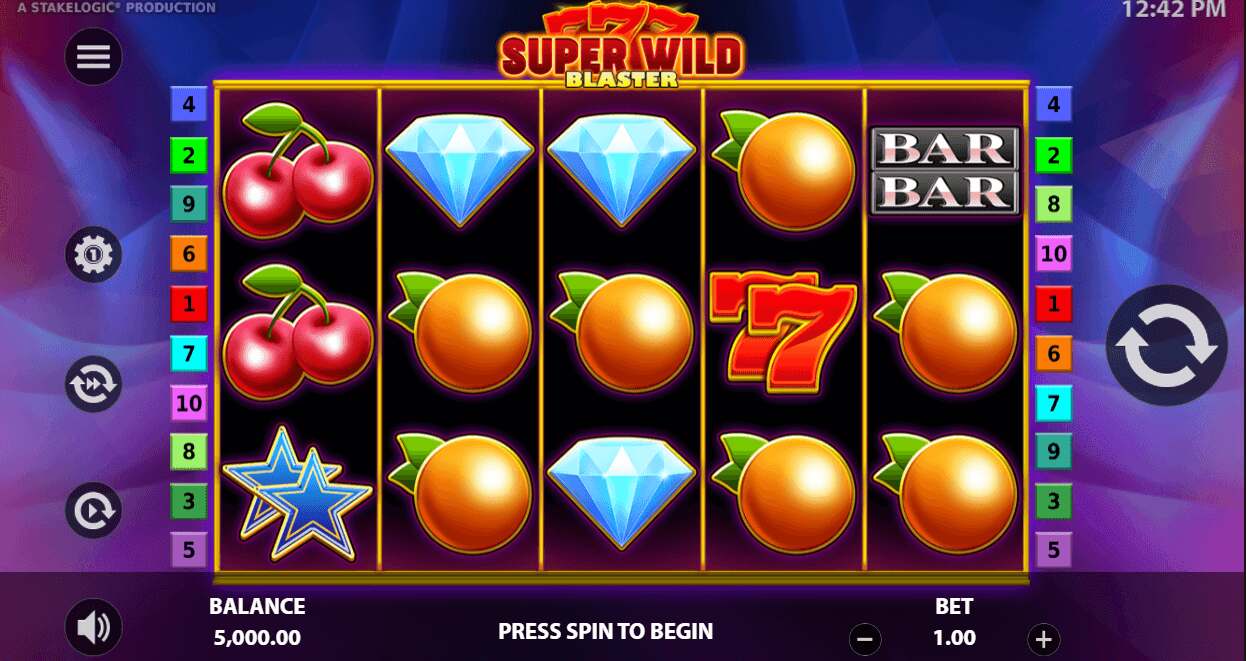 Super Wild Blaster Theme & Graphics