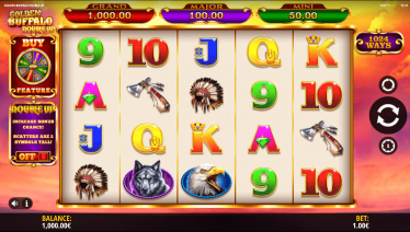 Golden Buffalo Double Up Theme & Graphics