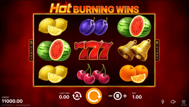 Hot Burning Wins Theme & Graphics