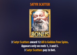 Midas Match Satyr scatters