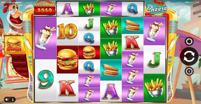 Royale With Cheese MegawaysTheme & Graphics