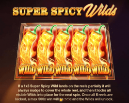 wild hot chilli reels wilds