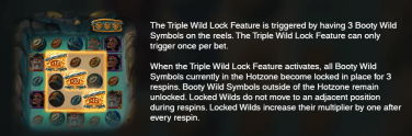 Booty Bay lock feature