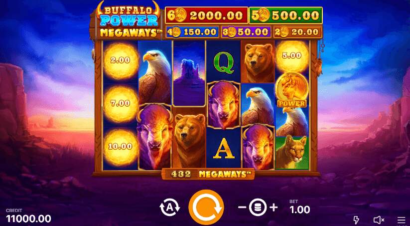 Buffalo Power Megaways Theme & Graphics