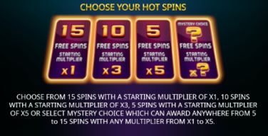 Hot Spin Megaways Bonus Features