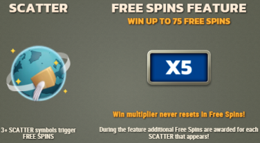 Pack and Cash Free Spins