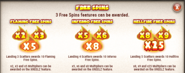 Charlie Chance XReelZ Flaming Free Spins