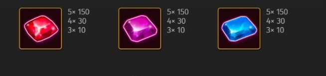 Four Lucky Diamonds Symbols 2