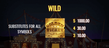 Golden Ticket Wild Symbol