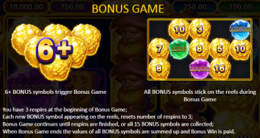 Hit the Gold Bonus Game