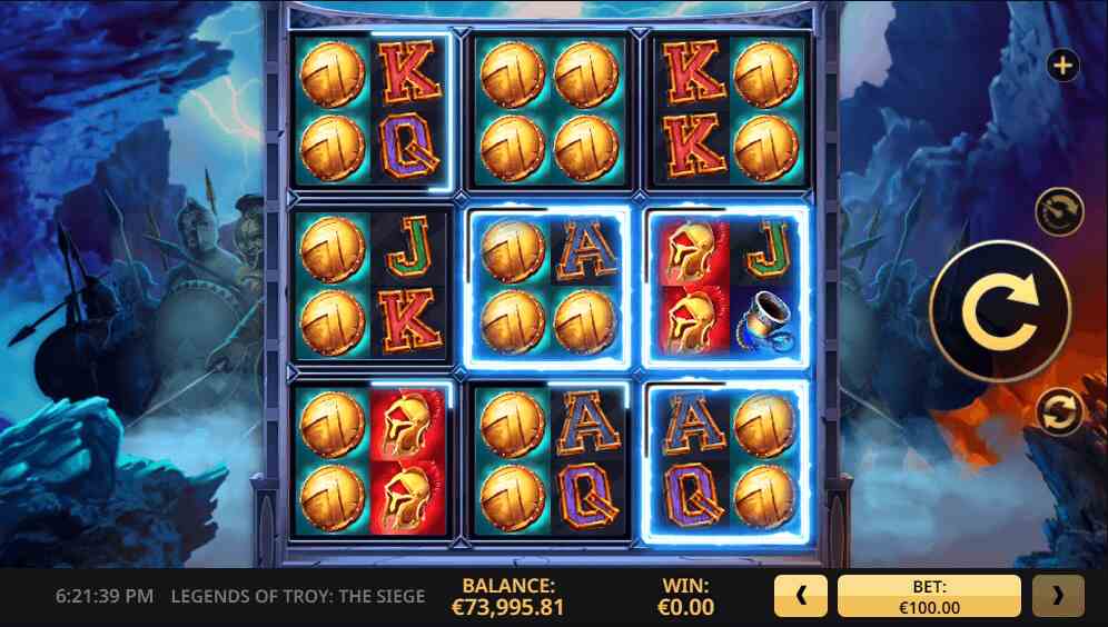 Legends Of Troy The Siege Theme & Graphics