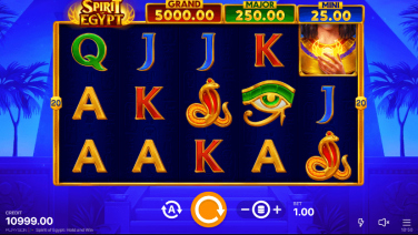Spirit of Egypt Hold and Win Theme & Graphics