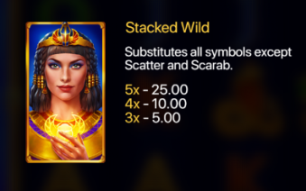 Spirit of Egypt Hold and Win Wild Symbol