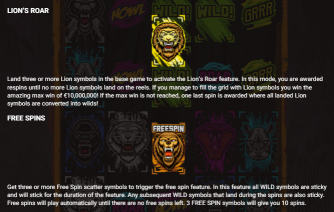 Born Wild Bonus Features