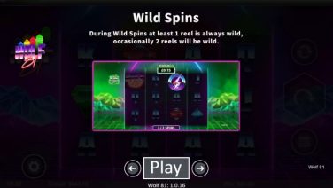 Wolf 81 Wild Spin