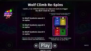 Wolf 81 Wolf Climb Respin
