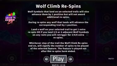 Wolf 81 Wolf Climb Respin