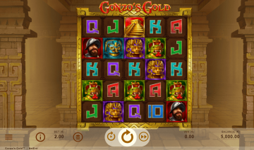 Gonzo's Gold Theme & Graphics