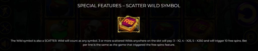 Book of Witchcraft Scatter Wild Symbol